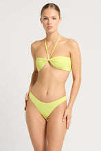 Load image into Gallery viewer, Bond-eye Ida + Siara REVERSIBLE Bikini SET Petrol Lemon / Toast