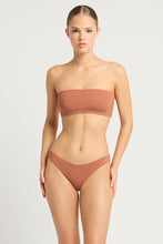Load image into Gallery viewer, Bond-eye Ida + Siara REVERSIBLE Bikini SET Petrol Lemon / Toast