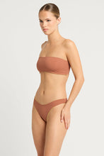 Load image into Gallery viewer, Bond-eye Ida + Siara REVERSIBLE Bikini SET Petrol Lemon / Toast