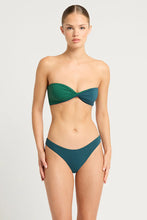 Load image into Gallery viewer, Bond-eye Ida + Siara REVERSIBLE Bikini SET Petrol Blue / Forest
