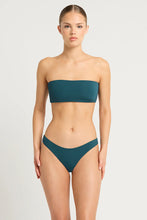 Load image into Gallery viewer, Bond-eye Ida + Siara REVERSIBLE Bikini SET Petrol Blue / Forest