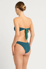 Load image into Gallery viewer, Bond-eye Ida + Siara REVERSIBLE Bikini SET Petrol Blue / Forest