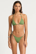 Load image into Gallery viewer, Bond-eye Indi triangle + Anali brief reversible bikini set Martini/Black