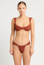 Load image into Gallery viewer, Bond-eye Georgina Balconette Top + Brief Bikini SET Bronze