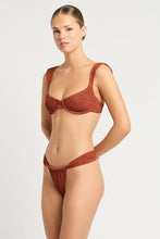 Load image into Gallery viewer, Bond-eye Georgina Balconette Top + Brief Bikini SET Bronze