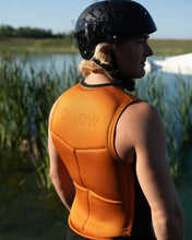 Load image into Gallery viewer, Follow Men's Section Vest - BLACK / ORANGE -