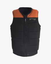 Load image into Gallery viewer, Follow Men's Section Vest - BLACK / ORANGE -