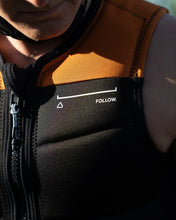 Load image into Gallery viewer, Follow Men's Section Vest - BLACK / ORANGE -