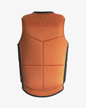 Load image into Gallery viewer, Follow Men's Section Vest - BLACK / ORANGE -