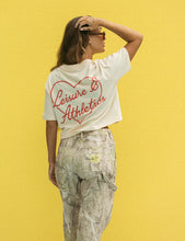 Load image into Gallery viewer, Duvin Heart crop top Antique