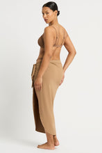 Load image into Gallery viewer, Bond eye Jinx Maxi Sarong Hazelnut