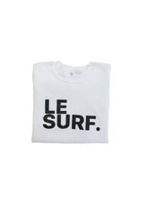 Load image into Gallery viewer, Le SURF. Sweatshirt WHITE / BLACK LOGO
