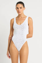 Load image into Gallery viewer, Bond-eye Mara One Piece - White Leopard