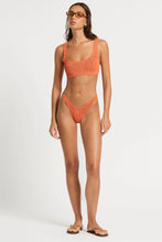 Load image into Gallery viewer, Bond-eye Malibu Crop + Scene brief Amber Leopard