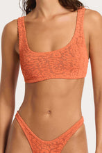 Load image into Gallery viewer, Bond-eye Malibu Crop + Scene brief Amber Leopard
