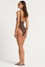 Load image into Gallery viewer, Bond-eye Melody reversible onepiece Espresso / Cala