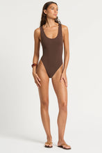 Load image into Gallery viewer, Bond-eye Eden reversible onepiece Espresso / Cala