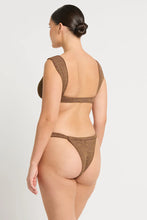 Load image into Gallery viewer, Bond-eye Lurex Georgina Balconette Top + Brief Bikini SET
