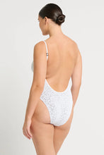 Load image into Gallery viewer, Bond-eye Low Palace onepiece - White Leopard