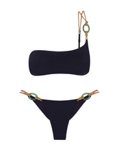 Load image into Gallery viewer, Vix Matte Tuane one shoulder bikini top