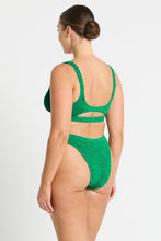 Load image into Gallery viewer, Bond-Eye Sasha + Cristy Emerald Tiger Bikini Set