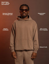 Load image into Gallery viewer, Duvin Hoodie - Brown -