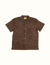 Load image into Gallery viewer, Duvin Dark Leopard Leisure Stretch Button-up