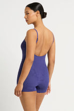 Load image into Gallery viewer, Bond eye Rene Playsuit Sapphire Animalia
