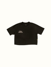 Load image into Gallery viewer, Duvin Members Crop, Black Tee-Shirt