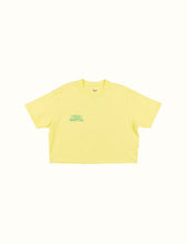 Load image into Gallery viewer, Duvin Members Crop, Neon Yellow Tee-Shirt