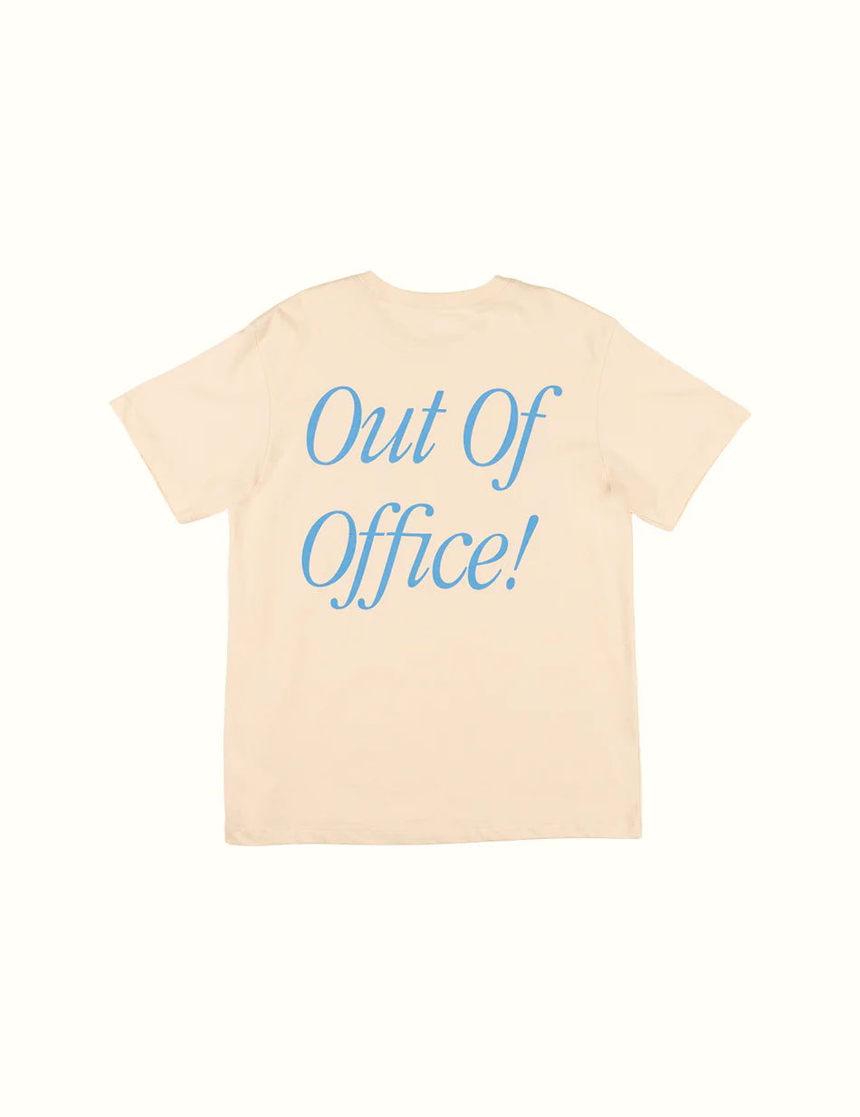 Duvin Sorry out of office, Antique White Tee-Shirt