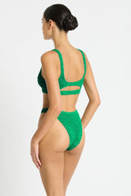 Load image into Gallery viewer, Bond-Eye Sasha + Cristy Emerald Tiger Bikini Set