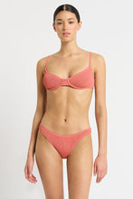 Load image into Gallery viewer, Bond-Eye Gracie Balconette + Sign Bottom Shell Bikini set
