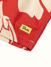 Load image into Gallery viewer, Duvin BOY (child) Trouble in Paradise, Red Swim Shorts