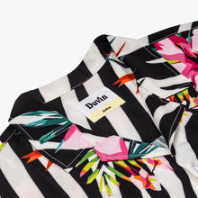 Load image into Gallery viewer, Duvin Zebra Floral Button up cabana shirt