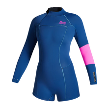 Load image into Gallery viewer, Mystic Lunar long arm 2/2 mm short wetsuit