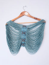 Load image into Gallery viewer, Shroud Short Beaded Top hand made in TULUM