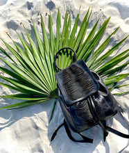 Load image into Gallery viewer, Shroud Vertebrae Backpack hand made in TULUM