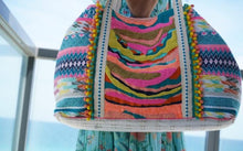 Load image into Gallery viewer, Daphne embellished beach bag