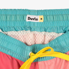 Load image into Gallery viewer, Duvin Beachside Checker Pink Swim Shorts