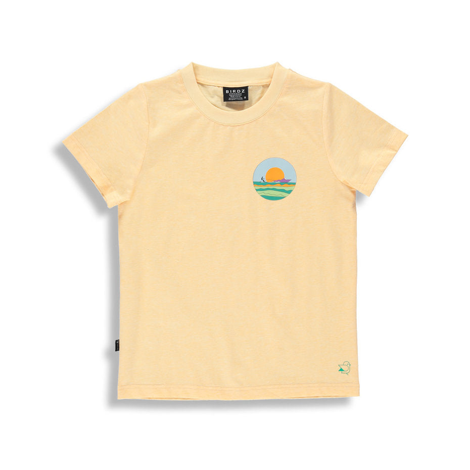 Child Orange Water Ski T-Shirt