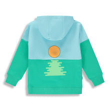 Load image into Gallery viewer, Child colourblock sunset sweatshirt