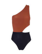 Load image into Gallery viewer, Vix Drape onepiece LG size only