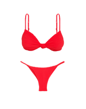 Load image into Gallery viewer, Vix Dune Erin Knot Top SOLD SEPARATELY