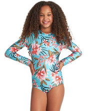 Load image into Gallery viewer, Billabong girls surf suit / swimsuit SPF 50 protection