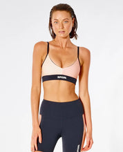 Load image into Gallery viewer, Run Surf Swim Ripcurl Pink crop top