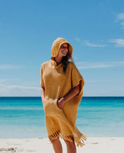 Load image into Gallery viewer, Ripcurl Stone wash hooded towel poncho