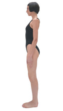 Load image into Gallery viewer, Norma- Mio one shoulder one piece black