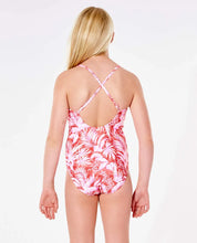 Load image into Gallery viewer, Girl Ripcurl Sun Rays one piece swimsuit SPF 50 8-14