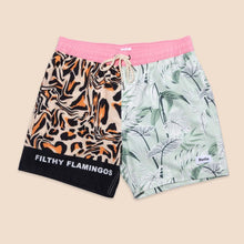 Load image into Gallery viewer, Duvin MELTED LEOPARD men's swim shorts